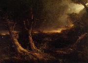 Thomas Cole A Tornado in the Wilderness oil painting on canvas